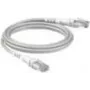 Cable de parcheo RJ45 Patchsee ThePATCHCORD Cat. 6A, U/UTP, extra fino, gris, 0,6 m (TPC-LG-U/2)