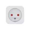 Toma de corriente inteligente SAVIO AS-01 16A Wi-Fi 2,4 GHz, conector tipo E/F, 220–240 V, 3680 W, blanca