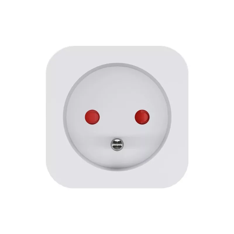 Toma de corriente inteligente SAVIO AS-01 16A Wi-Fi 2,4 GHz, conector tipo E/F, 220–240 V, 3680 W, blanca
