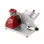 Cortadora eléctrica de carne y embutidos Berkel Homeline HL PLUS 200 roja, cuchilla de 200 mm, acabado rojo