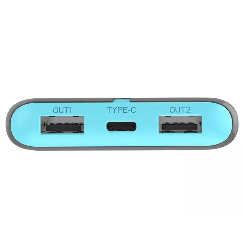 PowerBank EnerGo 10000 mAh gris-azul