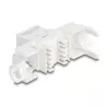 Delock 90722 Módulo Keystone RJ45 a LSA Cat.6A UTP, 180 grados, sin herramientas