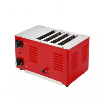 Tostadora GASTROBACK Rowlett Regent 42144 — capacidad 2 rebanadas, roja