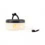 Guirnalda luminosa RealPower 492880 LED blanco cálido, a pilas, 8 m, negra