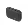 NATEC Krill 2 funda de viaje organizadora para HDD/SSD/accesorios/cables negra