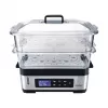 Vaporera STEBA DG 2 (1200 vatios, acero inoxidable / negro) (05.22.00)