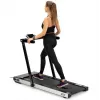 Cinta de correr eléctrica con escritorio HMS LOOP12 MULTI 1-12 km/h, negra