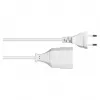 Good Connections Alargador euro blanco 0,5m
