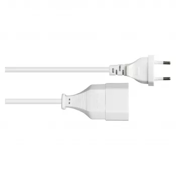 Good Connections Alargador euro blanco 0,5m