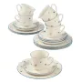 Servicio de café para 6 SELECT Marie‑Luise 001.727512 porcelana – servicio para seis, tazas y platillos