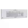 Teclado mecánico gaming White Shark TACHI-W-US — diseño compacto TACHI White