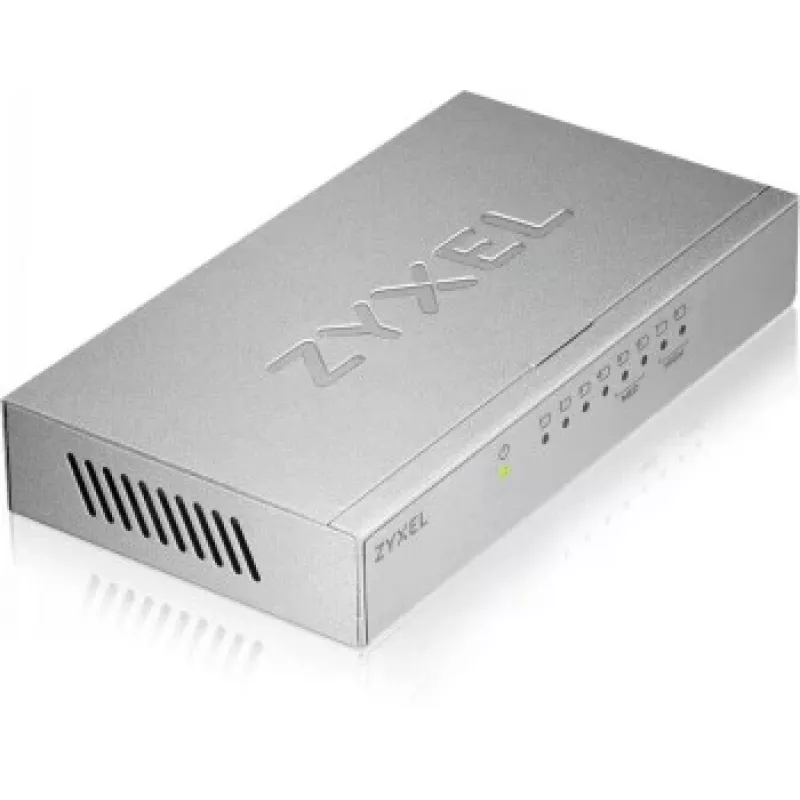 Zyxel GS-108B V3 no gestionado L2+ Gigabit Ethernet (10/100/1000) plateado