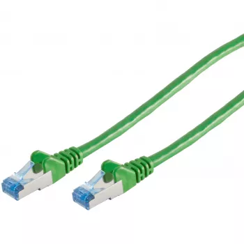 Cable de red S/CONN 75711-G 1 m Cat6a S/FTP verde