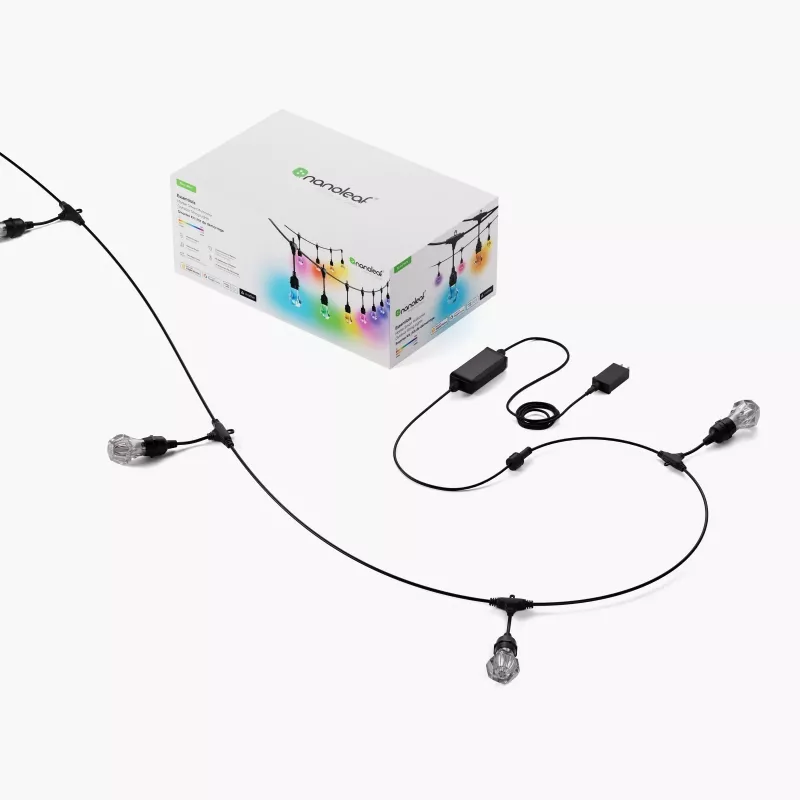 Iluminación inteligente de jardín Nanoleaf NF084K02-40SLO