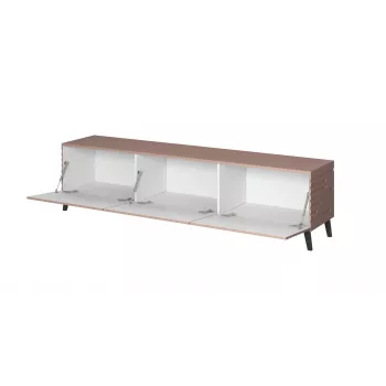 Mueble RTV Cama NOVA 186x40x48 rosa mate