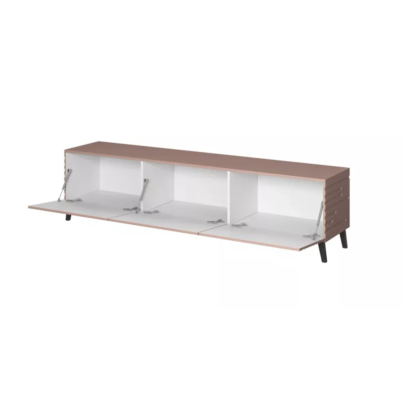 Mueble RTV Cama NOVA 186x40x48 rosa mate