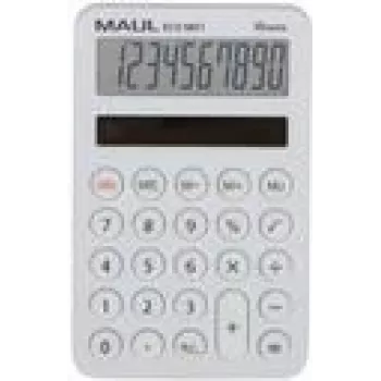 Jakob Maul GmbH calculadora de bolsillo ECO MD 1 10 dígitos blanca alimentación solar - sin pila (7275002)