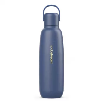 SodaStream Fizz & Go Cool uso diario 900 ml acero inoxidable azul