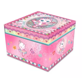 Pecoware Classic caja de música - Gata bailarina