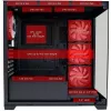 LC-Power Caja MidiTower 715B negra USB3.2/Audio sin fuente de alimentación SEAMLESS_X (LC-715B-ON)