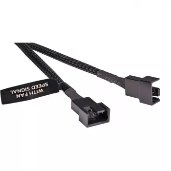 Alargador de cable Alphacool 18674 Plástico Negro 300 mm