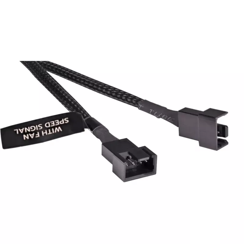 Alargador de cable Alphacool 18674 Plástico Negro 300 mm