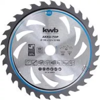 Discos de sierra circular de corte fino KWB 586654