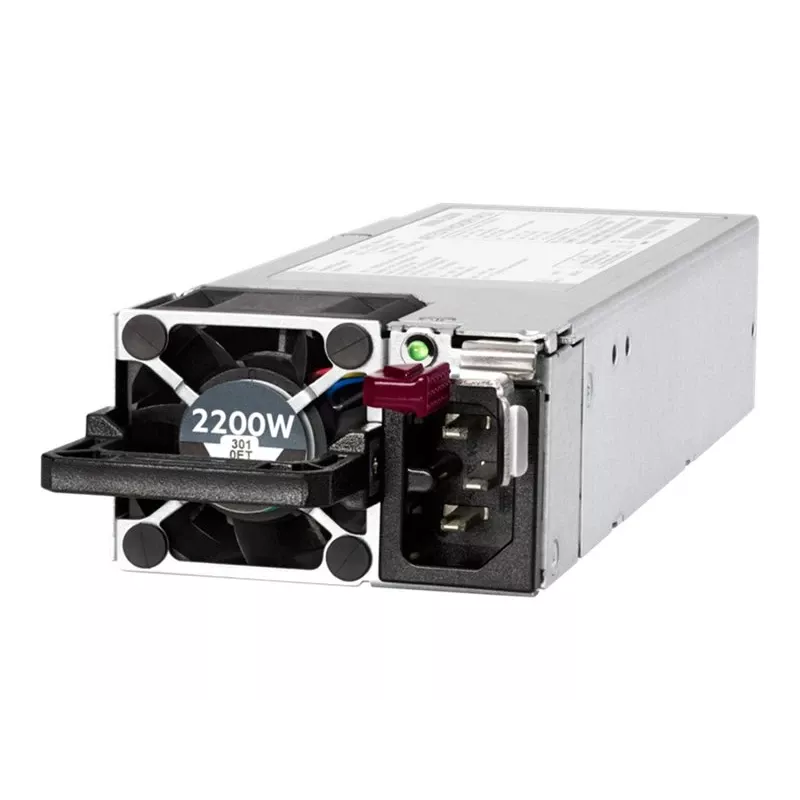 Hewlett Packard Enterprise HPE - fuente de alimentación hot-plug (módulo enchufable) - Flex Slot - 80 PLUS Titanium - AC 200/240 V (P44712-B21)