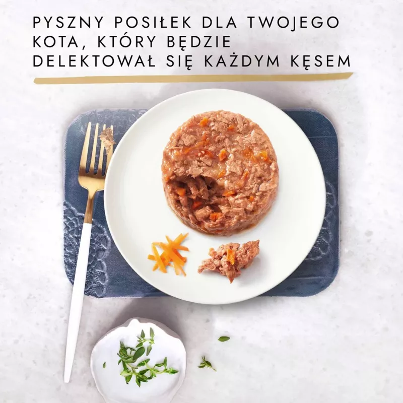 GOURMET GOLD - paté sabroso con pollo y zanahoria 85 g
