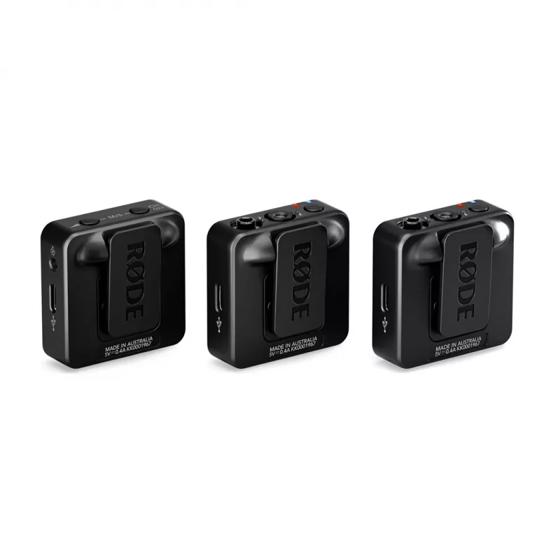 Rode Wireless Go Iii Sistema de micrófono inalámbrico compacto de 3.ª generación, Negro