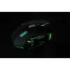 iBox Aurora A-1 IMOGS9031 ratón gaming óptico con cable, 2400 DPI, USB Type-A, RGB, para diestros, negro