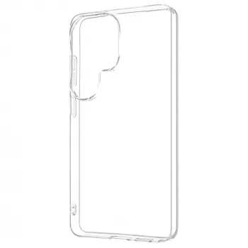 Funda protectora trasera de TPU FIXED Story AntiUV para Samsung Galaxy S26 Ultra, transparente