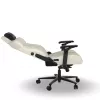 Silla gaming para PC Corsair TC500 LUXE con asiento tapizado beige