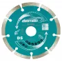 MAKITA disco diamantado 125x22,23mm segmentado /10 uds. hormigón, ladrillo, mármol