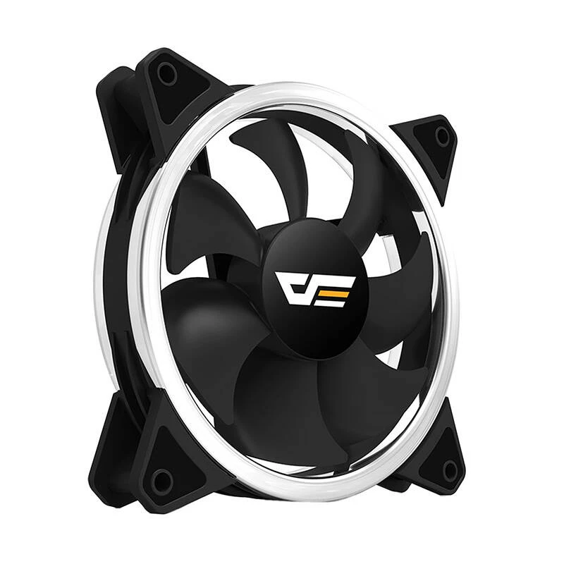 Ventilador darkFlash DR12 PRO 12 cm negro 1200 rpm rodamiento hidráulico