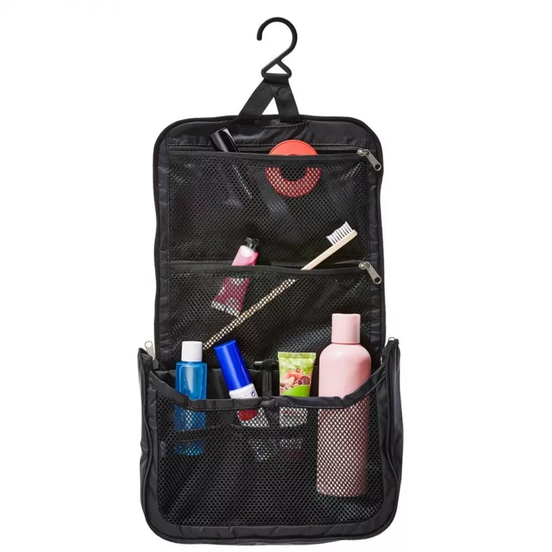 Neceser DEUTER Wash Center Lite II — neceser colgante compacto, negro