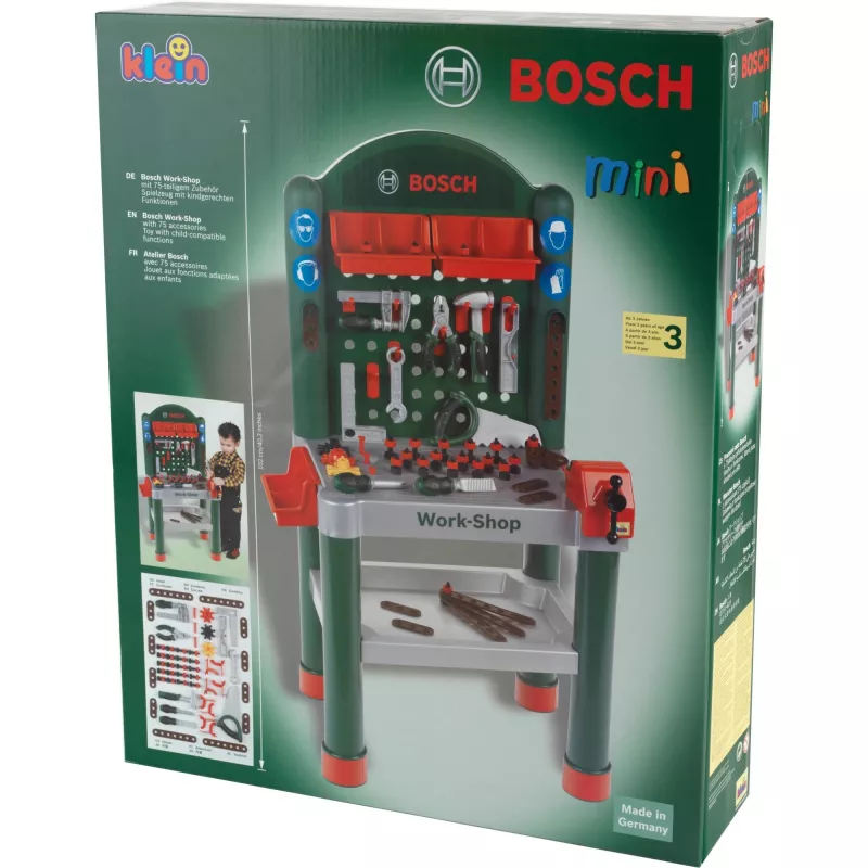 Banco de trabajo Bosch de juguete Klein Toys (8320)