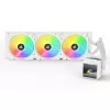 Refrigeración líquida todo en uno para CPU Sharkoon S60 ARGB blanca radiador de 360 mm