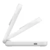 Belkin UltraCharge 25W Qi2 base de carga inalámbrica plegable 2 en 1, blanca (WIZ038KQWH)