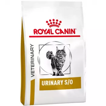 Pienso para gatos Royal Canin Urinary S/O 3,5 kg — Dieta veterinaria para el apoyo de las vías urinarias, ave, 34,5 % proteínas, 15 % grasas