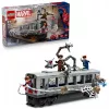 LEGO Marvel Super Heroes 76321 Spider-Man Doc Ock Subway Showdown juguete de construcción, 393 piezas, 4 minifiguras, edad 9+