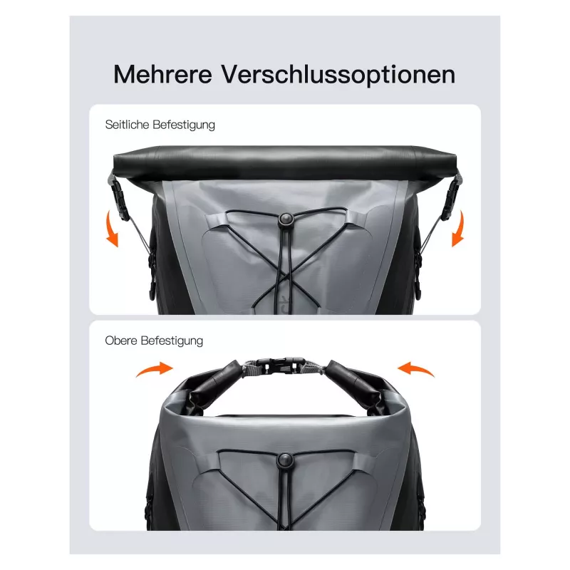 inateck Mochila para portátil BP06003 gris/negro 25-30L