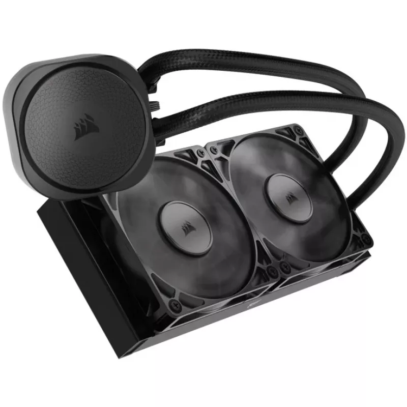 Corsair NAUTILUS 240 RS Refrigeración líquida todo en uno para placa base negra