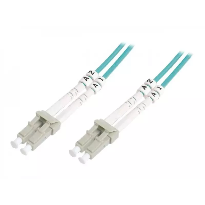 Cable de conexión de fibra óptica multimodo OM3 LC/LC 15 m Digitus
