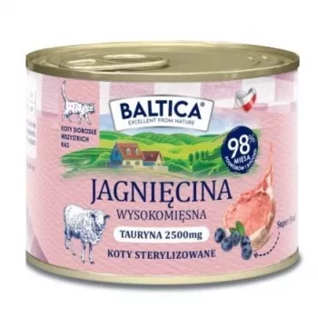 BALTICA Sabores regionales Cordero - Comida húmeda para gatos - 185 g