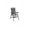 Silla de camping Outwell Kenai de 4 patas, carga máxima 120 kg, gris