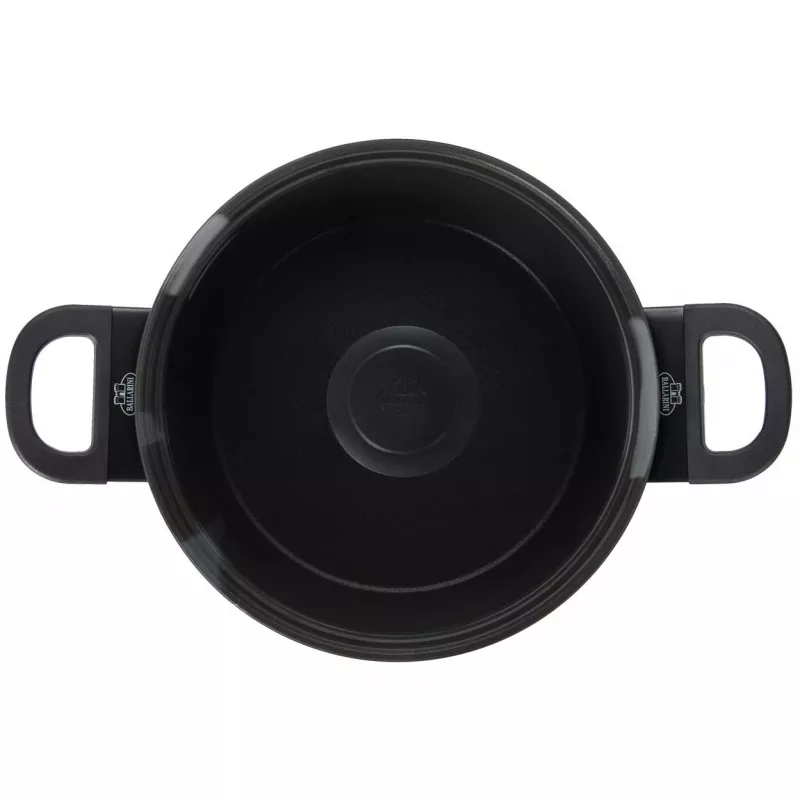 Olla BALLARINI 75002-920-0 redonda negra aluminio 20 cm