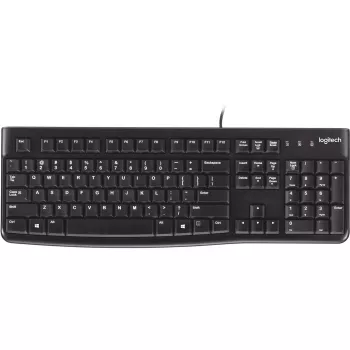 Teclado Logitech K120 USB QWERTY Español Negro (920-002499)