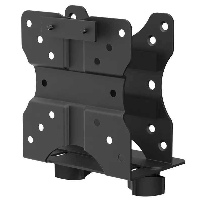 Soporte para mini PC MACLEAN MC-115B — soporte compacto regulable en altura para carcasas de PC pequeñas