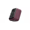 Motorola | Travel Audio Baby Monitor | PIP12 | Sonido HD cristalino; 10 horas de autonomía; El diseño portátil y magnético apaga los dispositivos automáticamente | Rojo burdeos